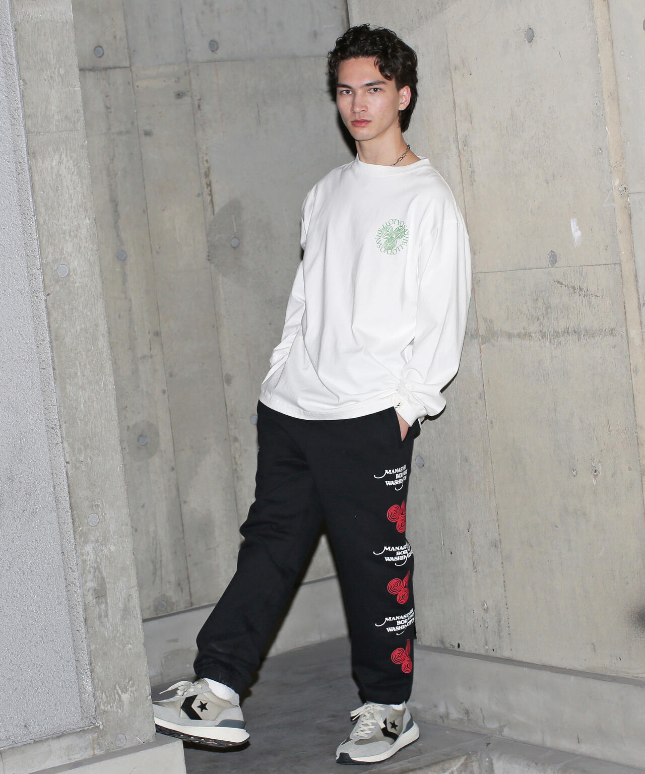 MANASTASH/マナスタッシュ/SAYHELLO SWEAT PANTS