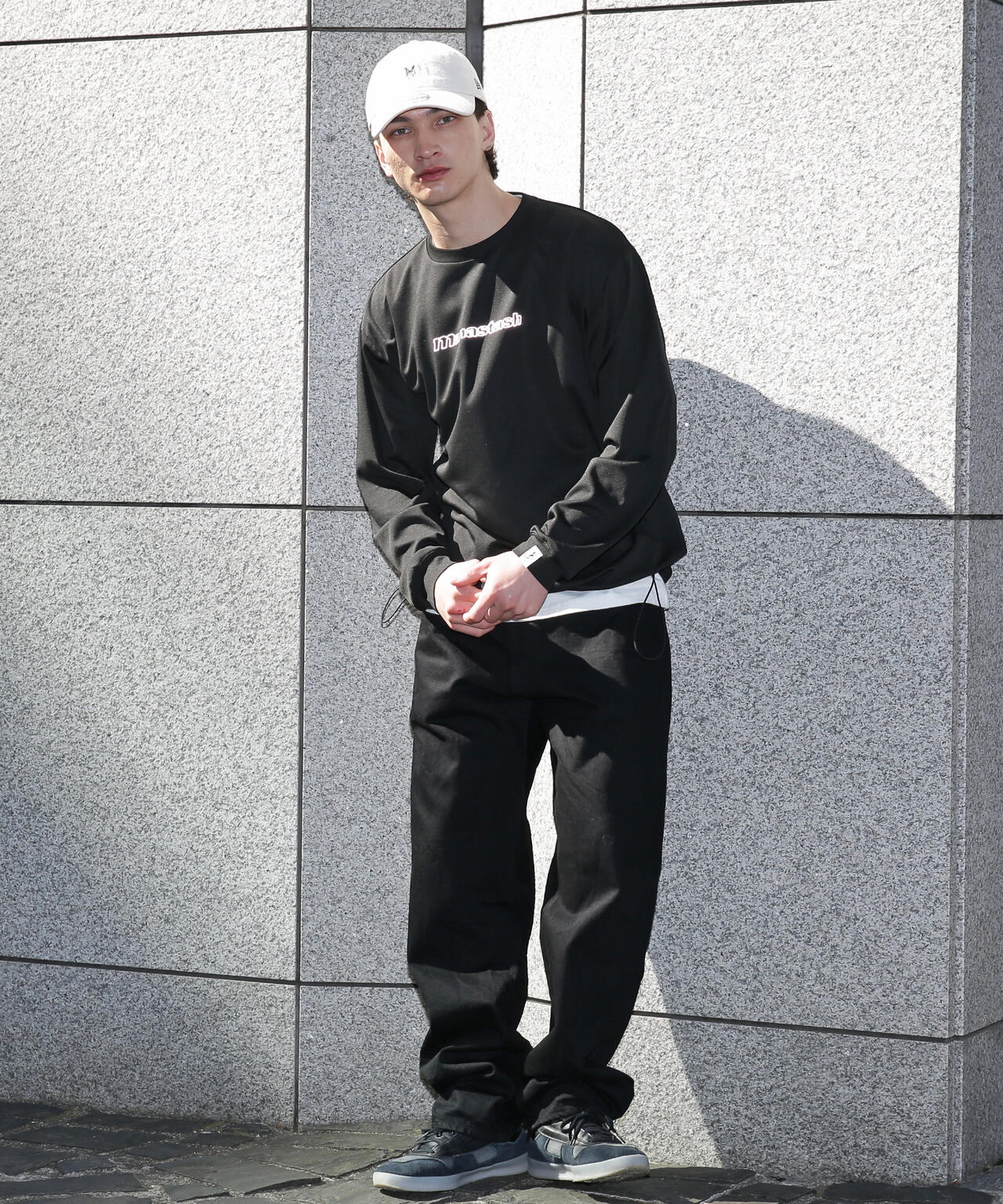 MANASTASH/マナスタッシュ/MANASTASH TECH LOGO L/S TEE