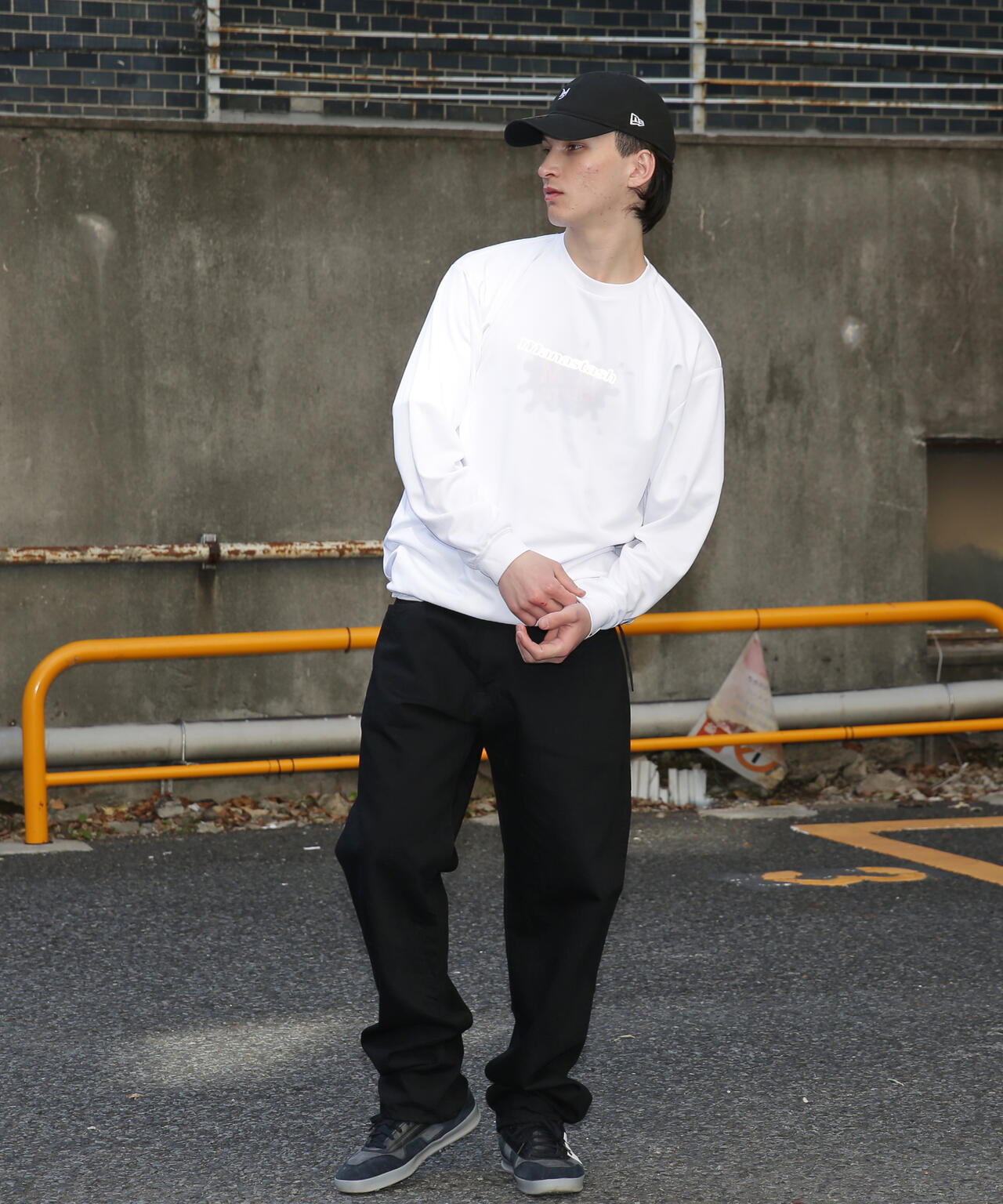 MANASTASH/マナスタッシュ/MANASTASH TECH LOGO L/S TEE