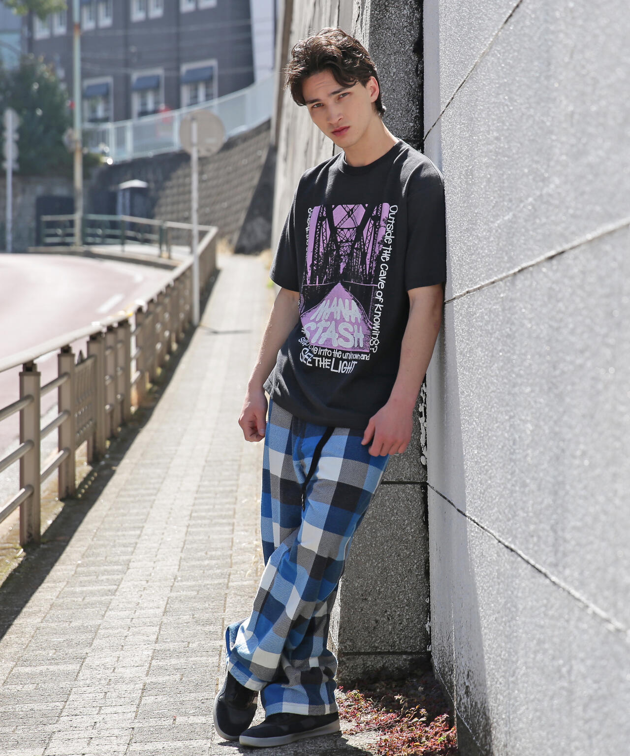 MANASTASH/マナスタッシュ/HEMP TEE TRESTLE