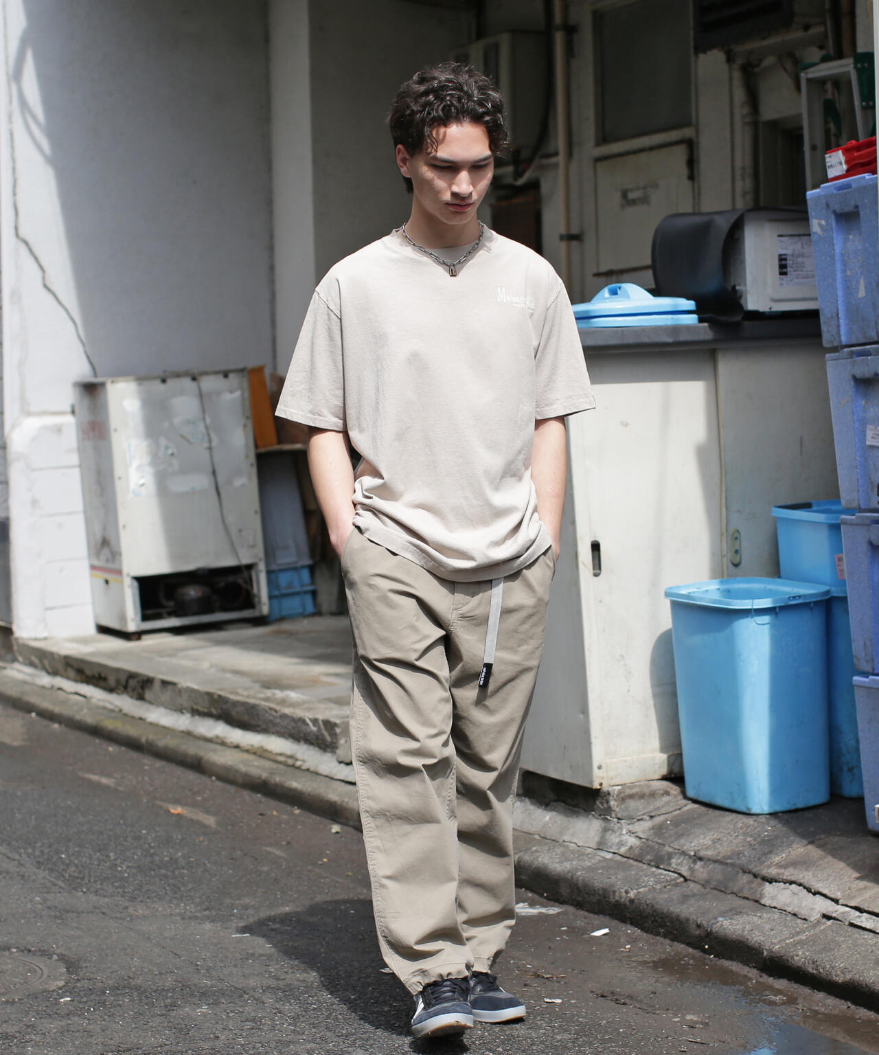 MANASTASH/マナスタッシュ/MANA EMB LOGO TEE