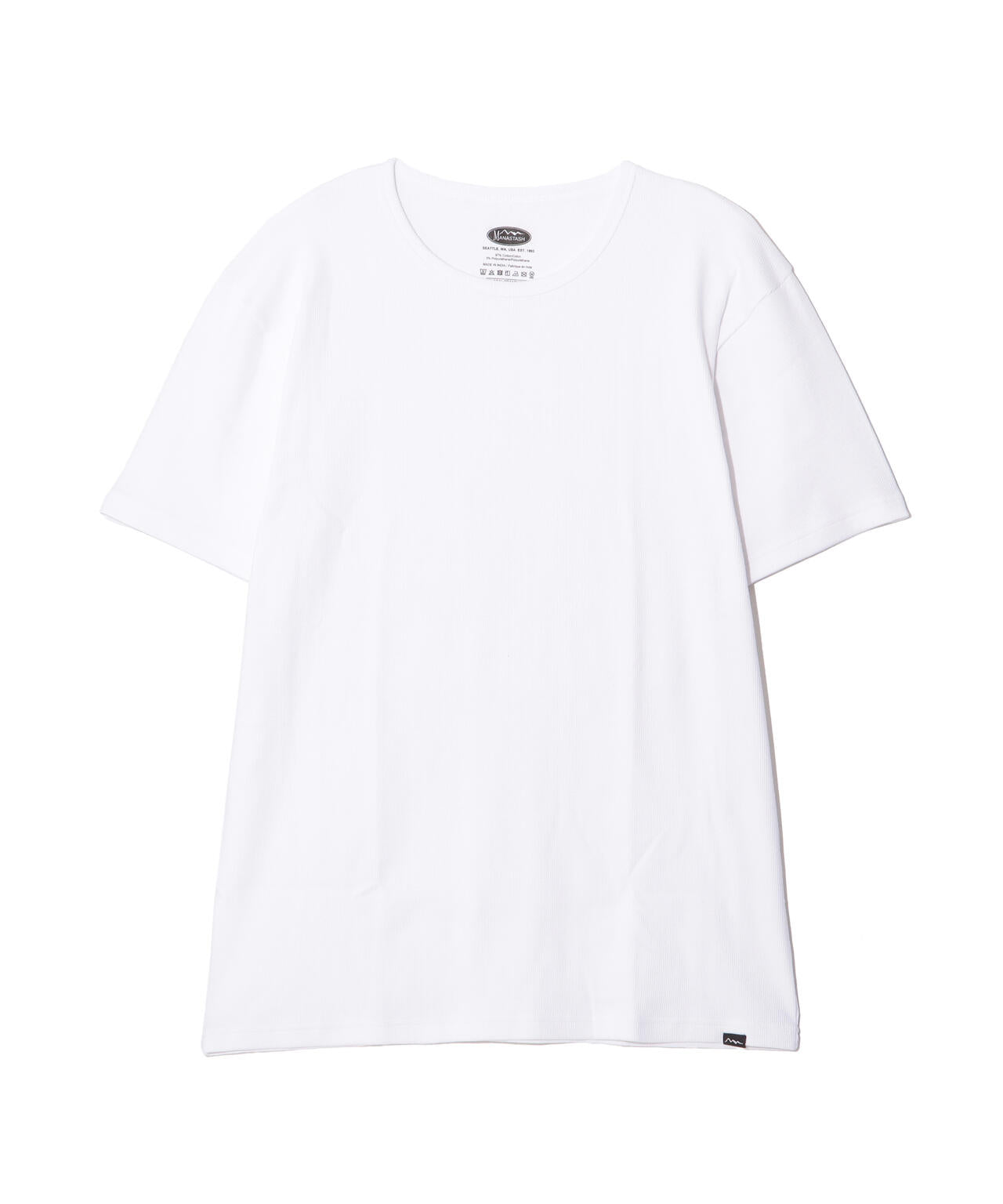 MANASTASH/マナスタッシュ/ RIB S/S TEES(2P)