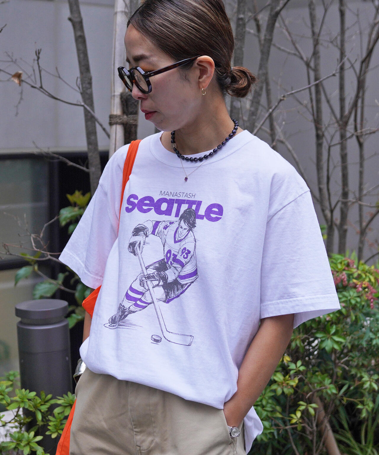 GOOD ROCK SPEED×MANASTASH/別注レトロスポーツコラボTシャツ