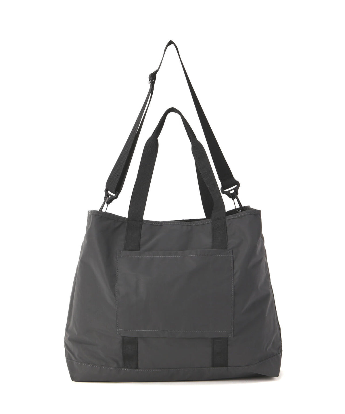 PACKING/パッキング/BLACK REFLECTIVE TOTE/リフレクティブトートバッグ