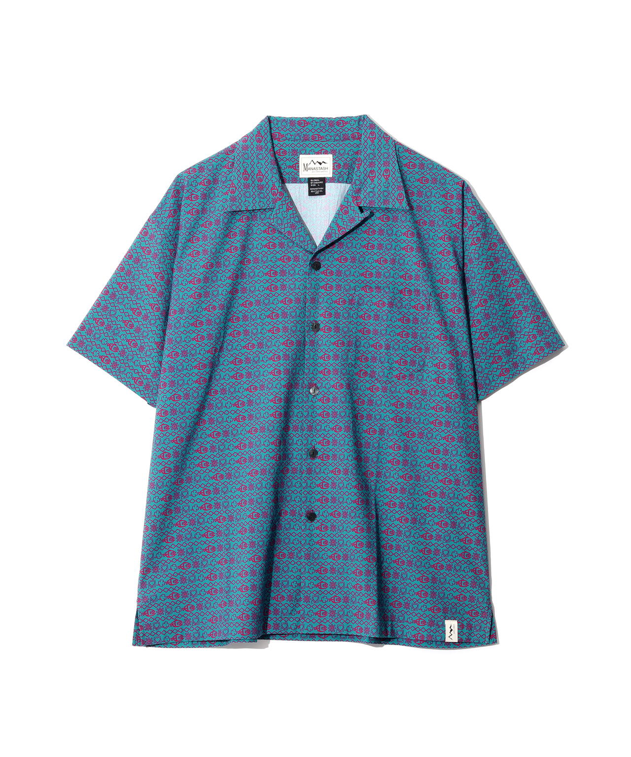 MANASTASH/マナスタッシュ/FISH PATTERN SHIRTS