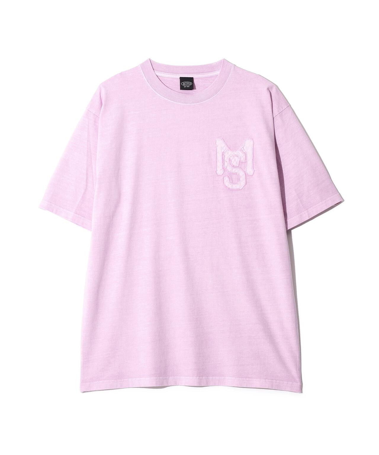 MANASTASH/マナスタッシュ/PUMICE TEE RAW EDGE LOGO