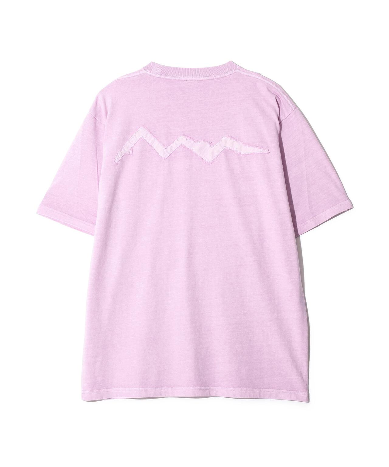 MANASTASH/マナスタッシュ/PUMICE TEE RAW EDGE LOGO