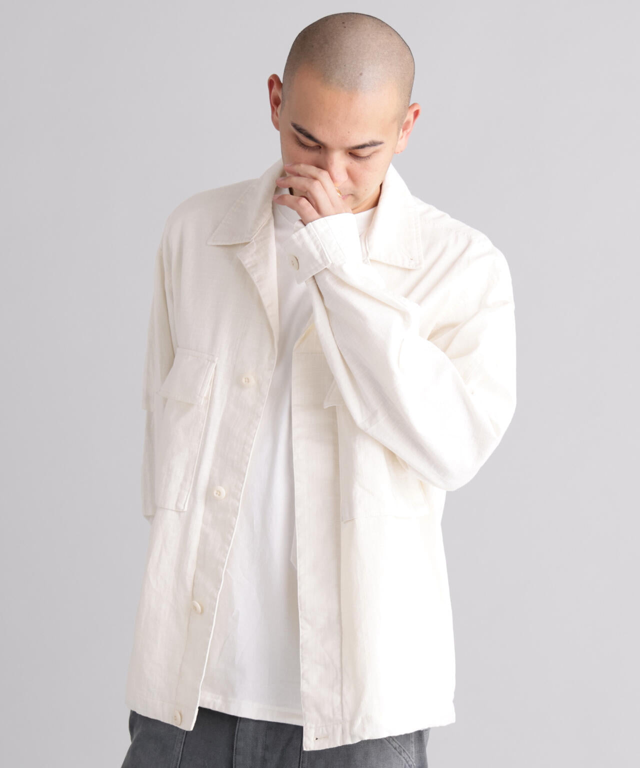 MANASTASH/マナスタッシュ/MH-RIP FIELD SHIRTS