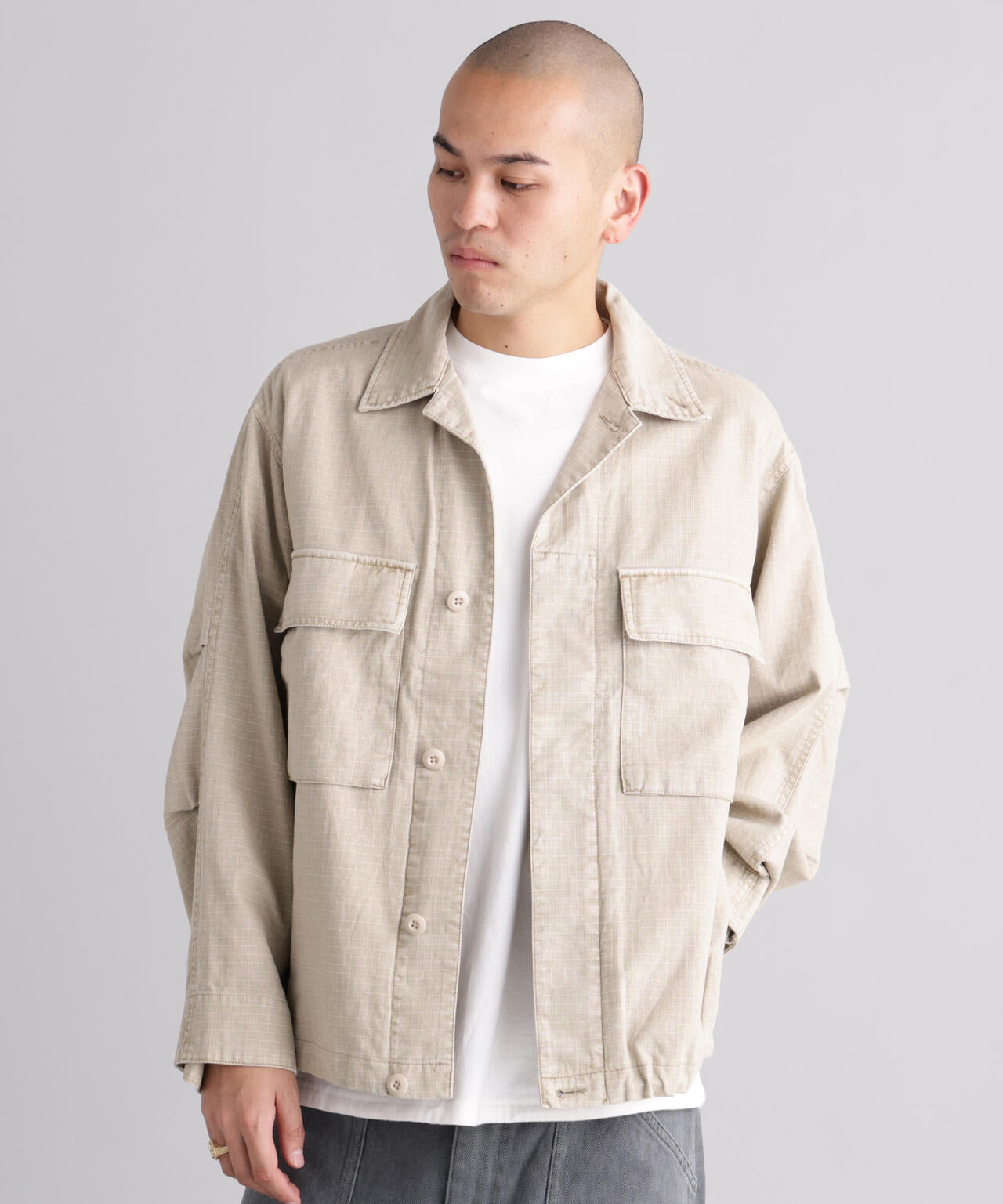 MANASTASH/マナスタッシュ/MH-RIP FIELD SHIRTS