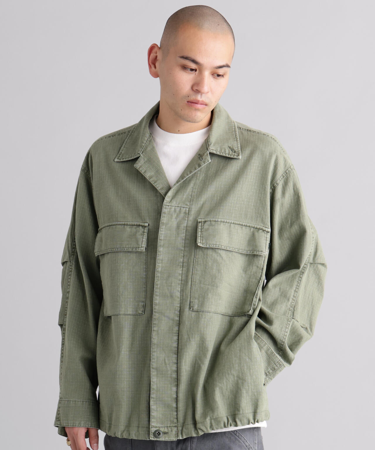MANASTASH/マナスタッシュ/MH-RIP FIELD SHIRTS
