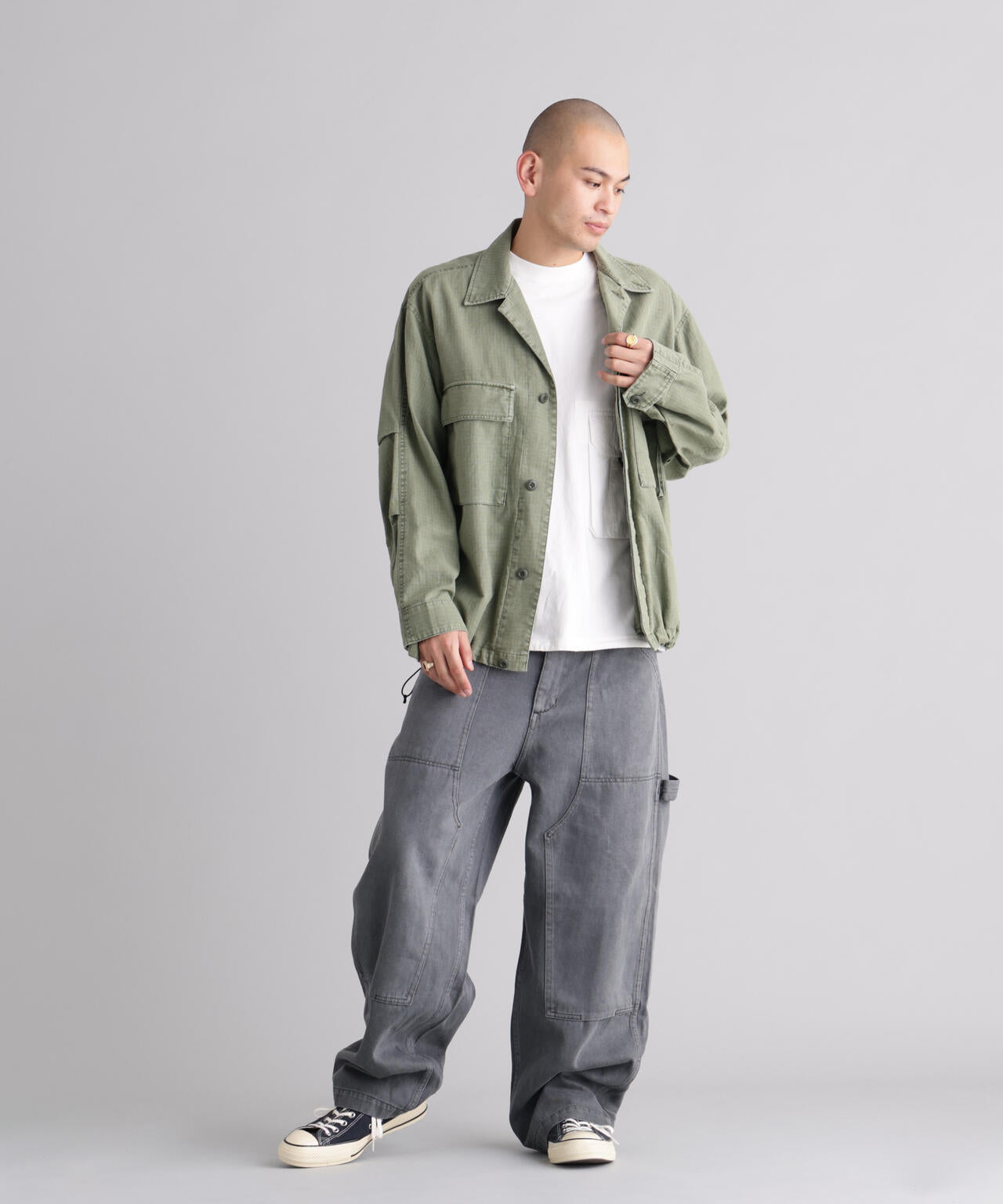 MANASTASH/マナスタッシュ/MH-RIP FIELD SHIRTS
