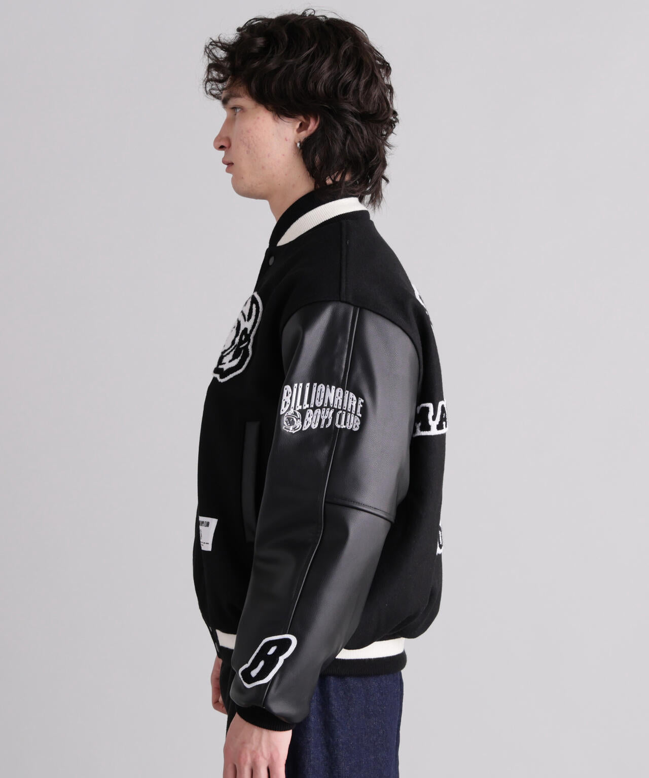 MANASTASHxBILLIONAIRE BOYS CLUB/ビリオネア・ボーイズ・クラブ/BBC MANA VARSITY JACKET