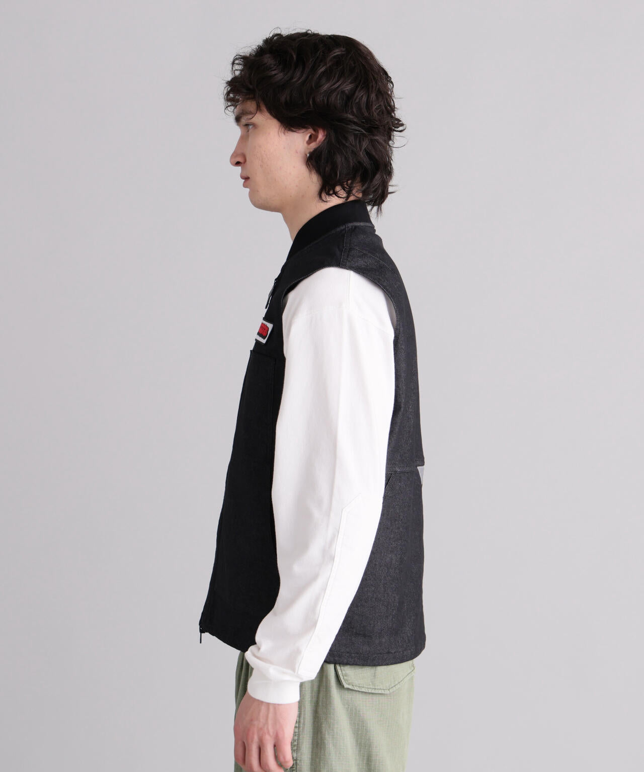 MANASTASH/マナスタッシュ/PATCHED LOGO WORK VEST