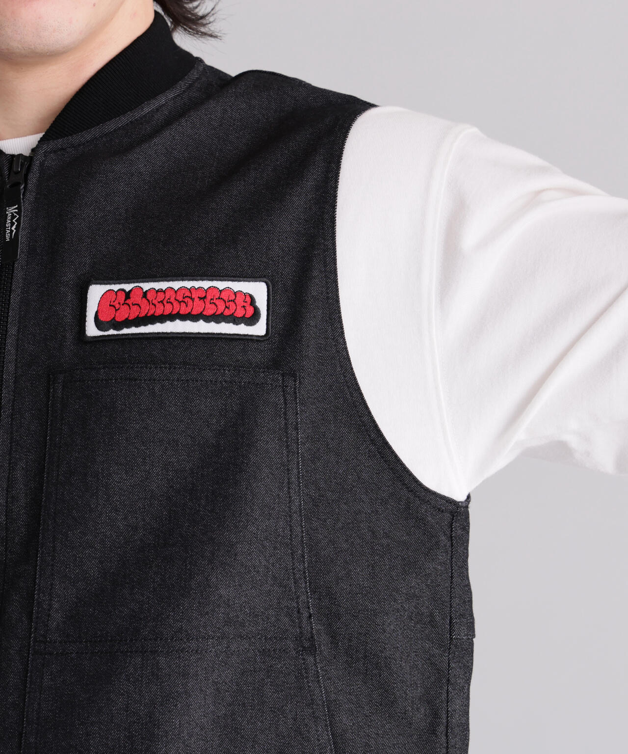 MANASTASH/マナスタッシュ/PATCHED LOGO WORK VEST