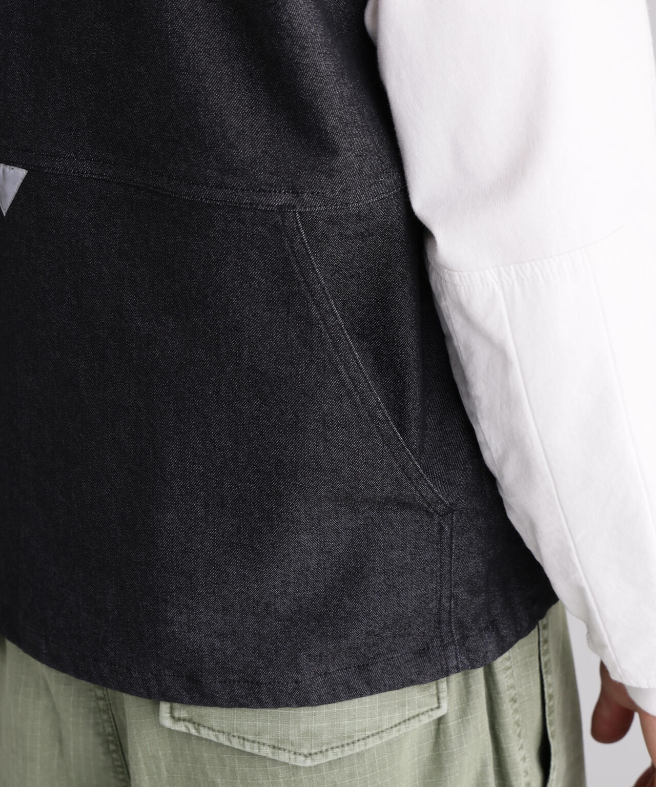 MANASTASH/マナスタッシュ/PATCHED LOGO WORK VEST