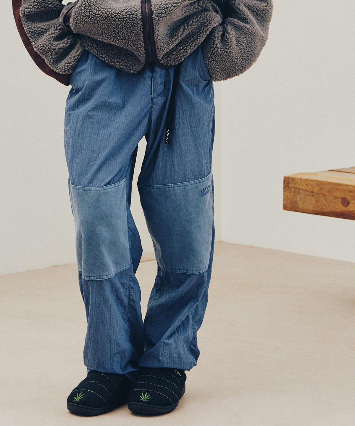 MANASTASH/マナスタッシュ/PANEL WIND PANTS/パネルウィンドパンツ