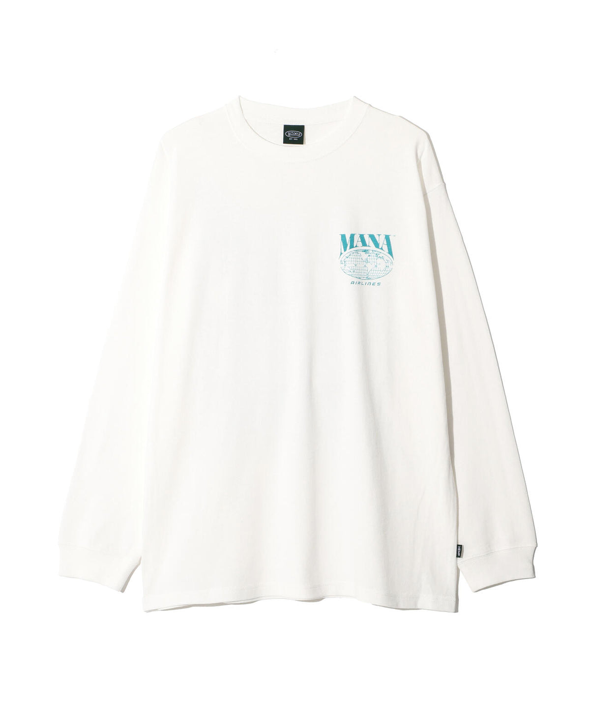 MANASTASH/マナスタッシュ/HEMP L/S TEE AIRLINES/ヘンプロングスリーブティーエアライン