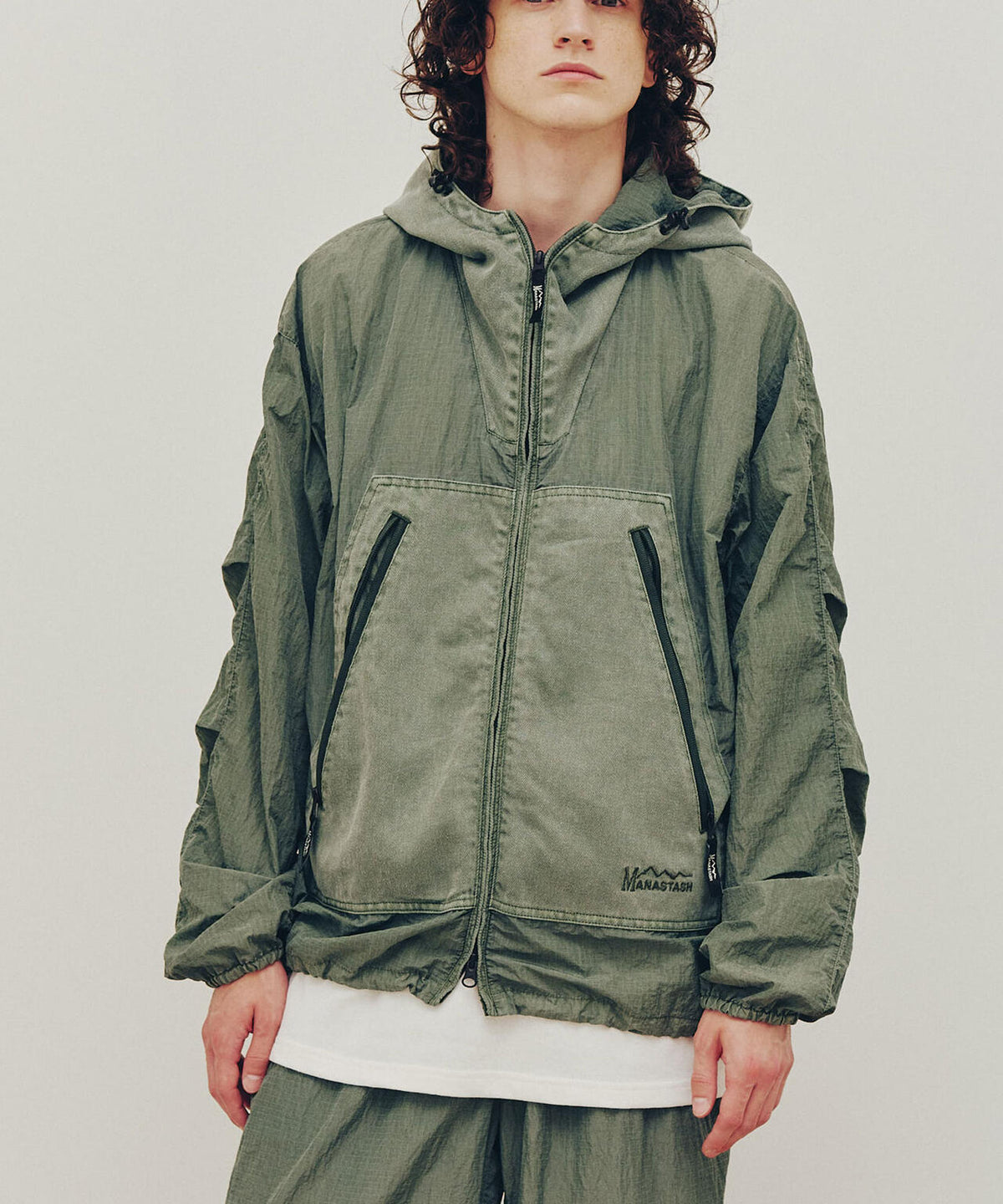 MANASTASH/マナスタッシュ/PANEL WINDBREAKER/パネルウィンドブレーカー