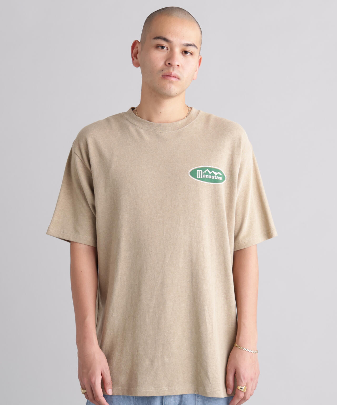 MANASTASH/マナスタッシュ/HEMP CLASSIC TEE ORIGINAL LOGO