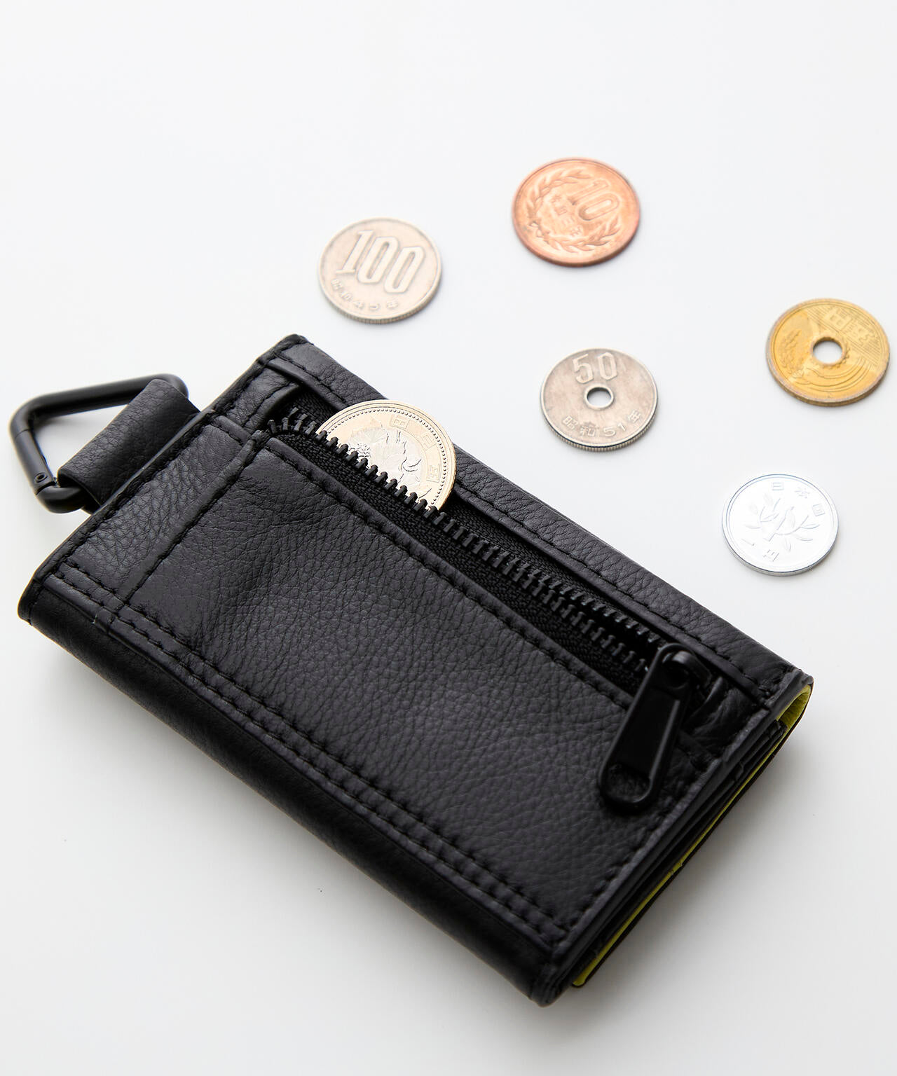PACKING/パッキング/NEW LEATHER WALLET YELLOW