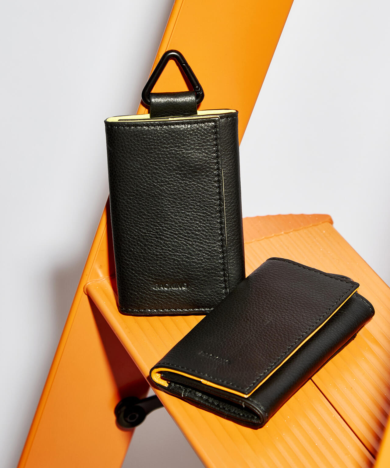 PACKING/パッキング/NEW LEATHER WALLET YELLOW
