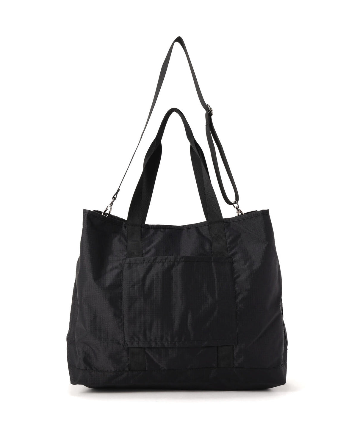 PACKING/パッキング/RIP STOP 5P UTILITY TOTE BLACK/リップストップ５ポケットユーティリティトートバッグ