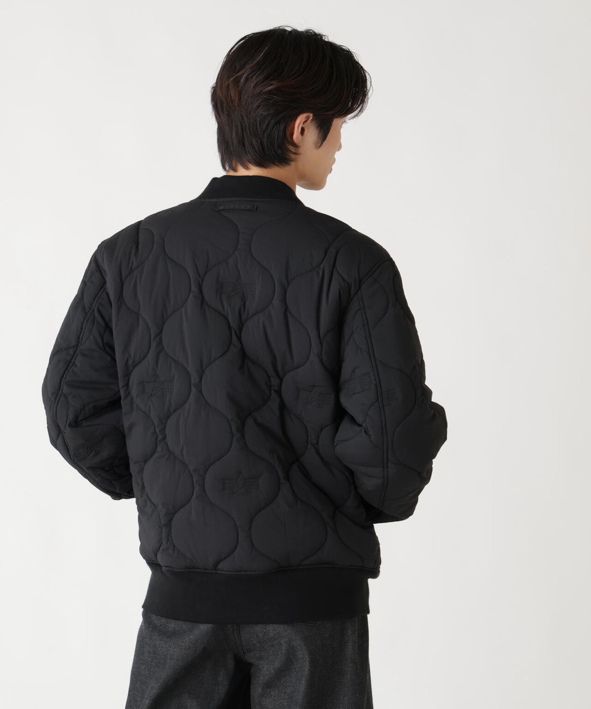 REVERSIBLE ONION QUILTED MA-1 FLIGHT JACKET / リバーシブル オニオン キルト エムエーワン ジ