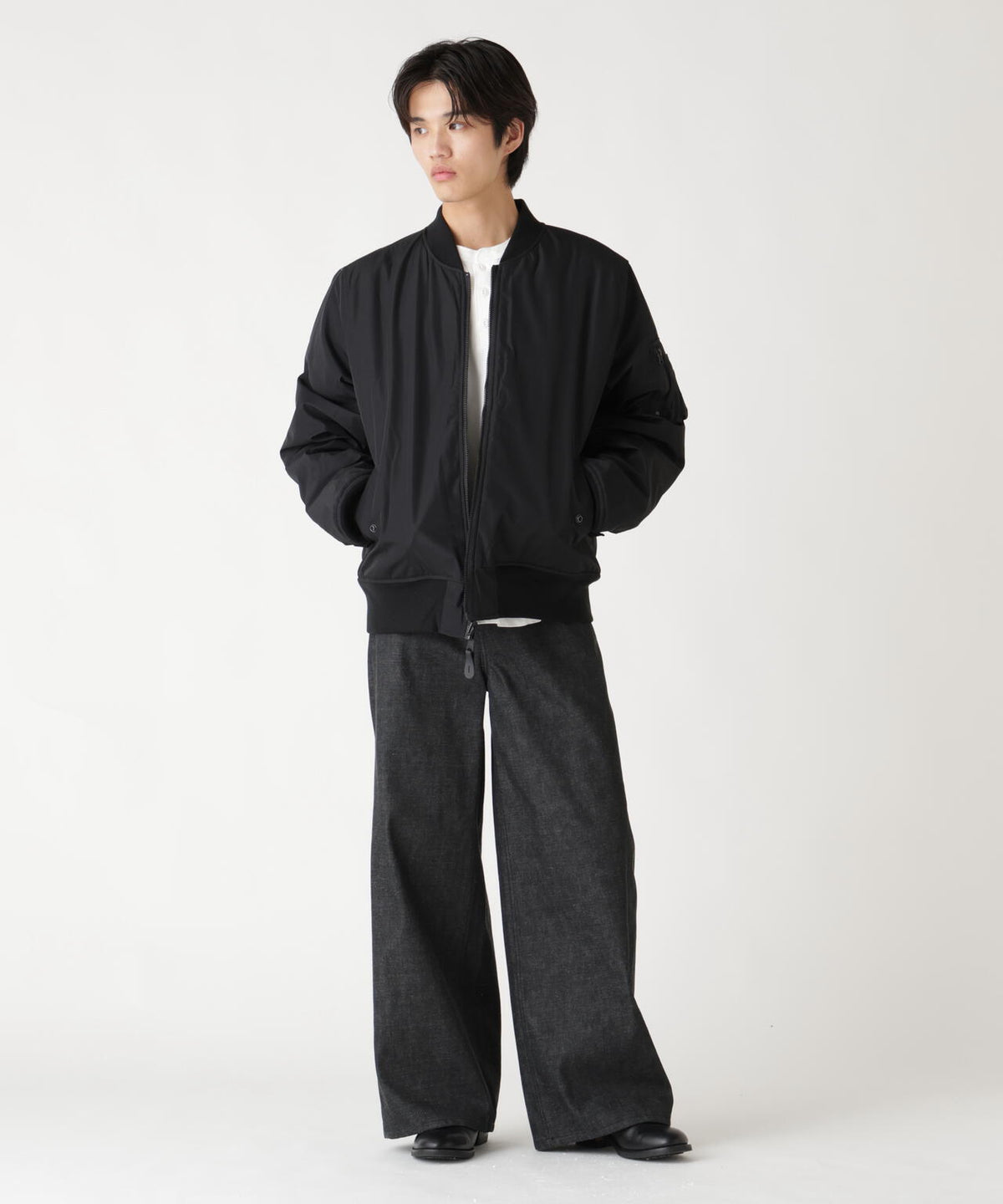 REVERSIBLE ONION QUILTED MA-1 FLIGHT JACKET / リバーシブル オニオン キルト エムエーワン ジ