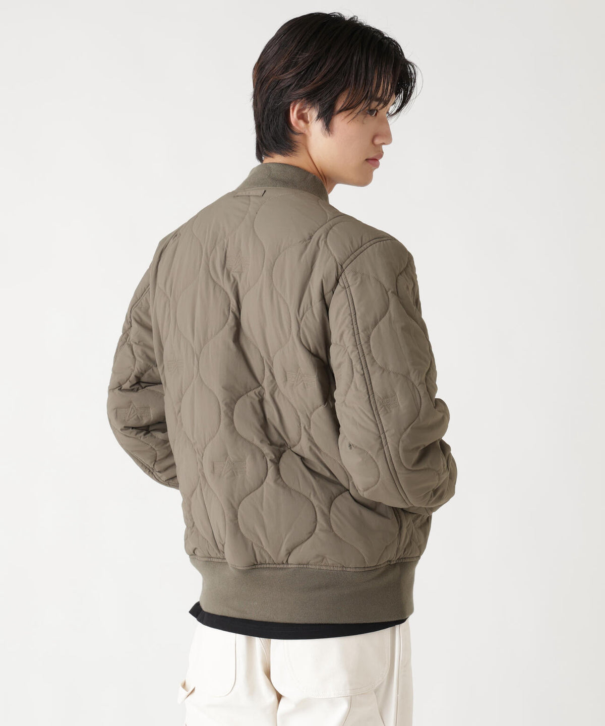 REVERSIBLE ONION QUILTED MA-1 FLIGHT JACKET / リバーシブル オニオン キルト エムエーワン ジ