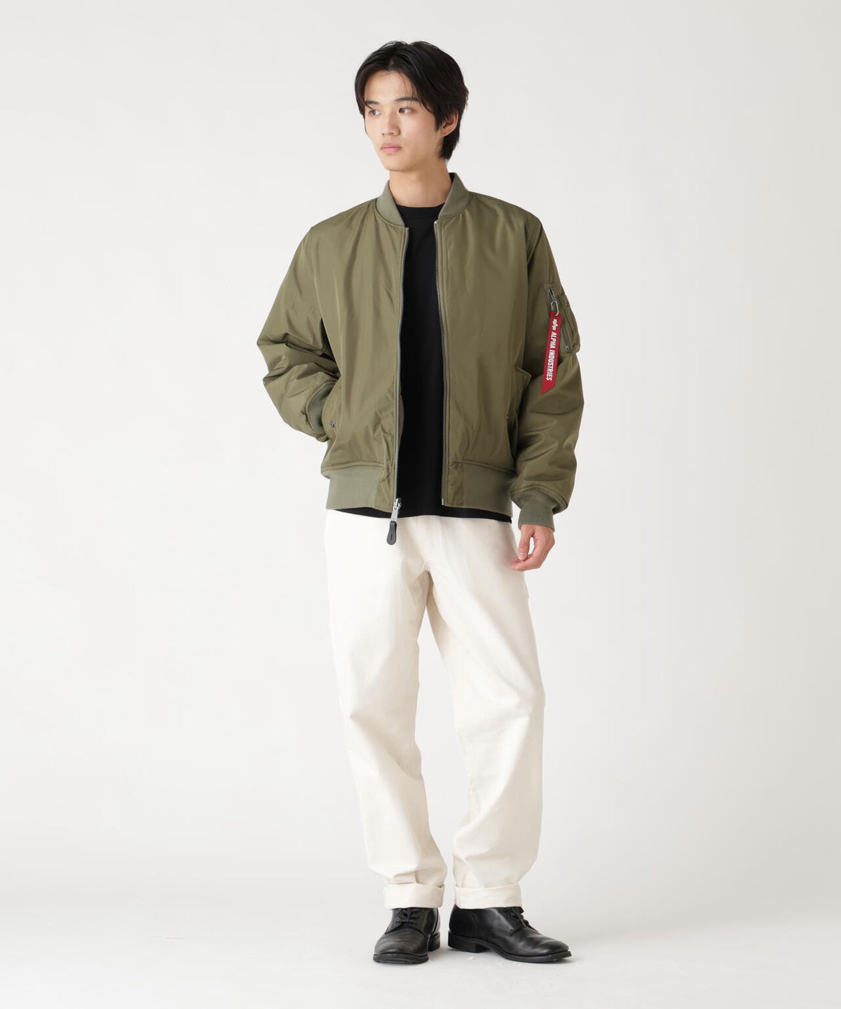 REVERSIBLE ONION QUILTED MA-1 FLIGHT JACKET / リバーシブル オニオン キルト エムエーワン ジ