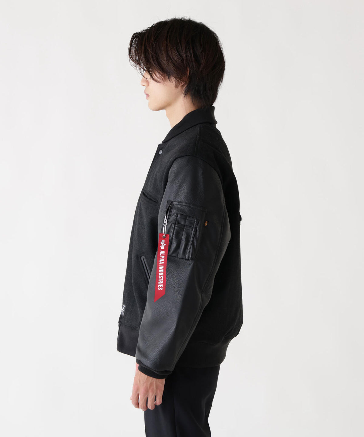 ALPHA LETTERMAN JACKET / レターマンジャケット