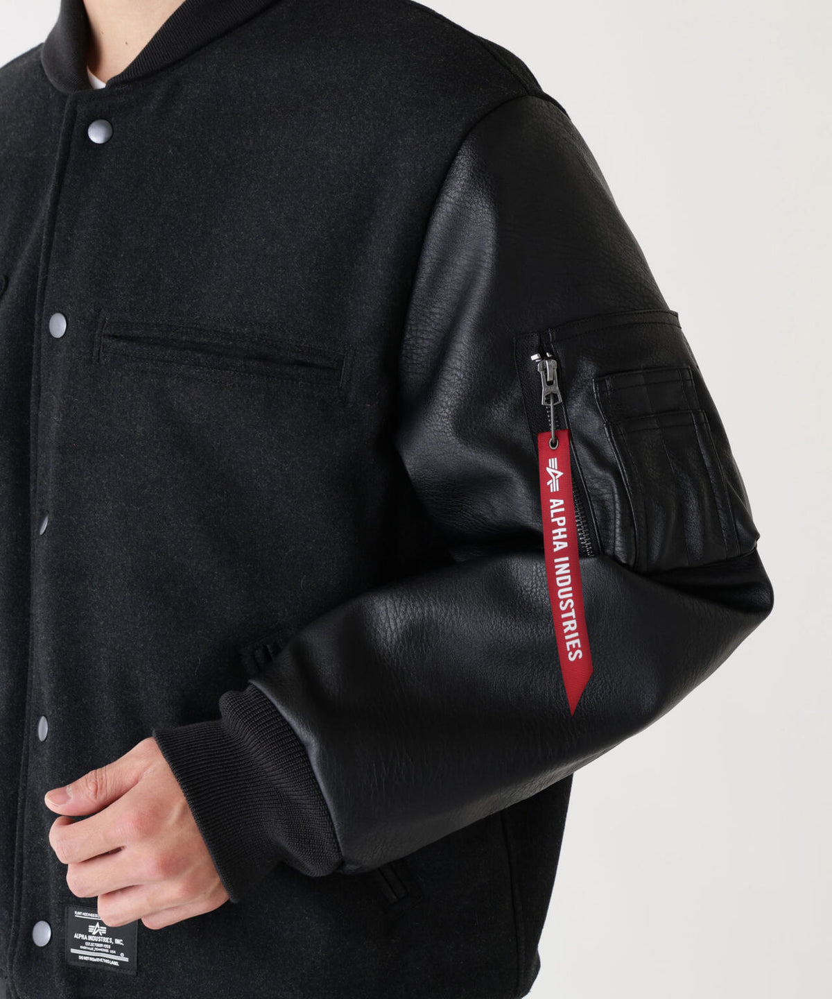ALPHA LETTERMAN JACKET / レターマンジャケット