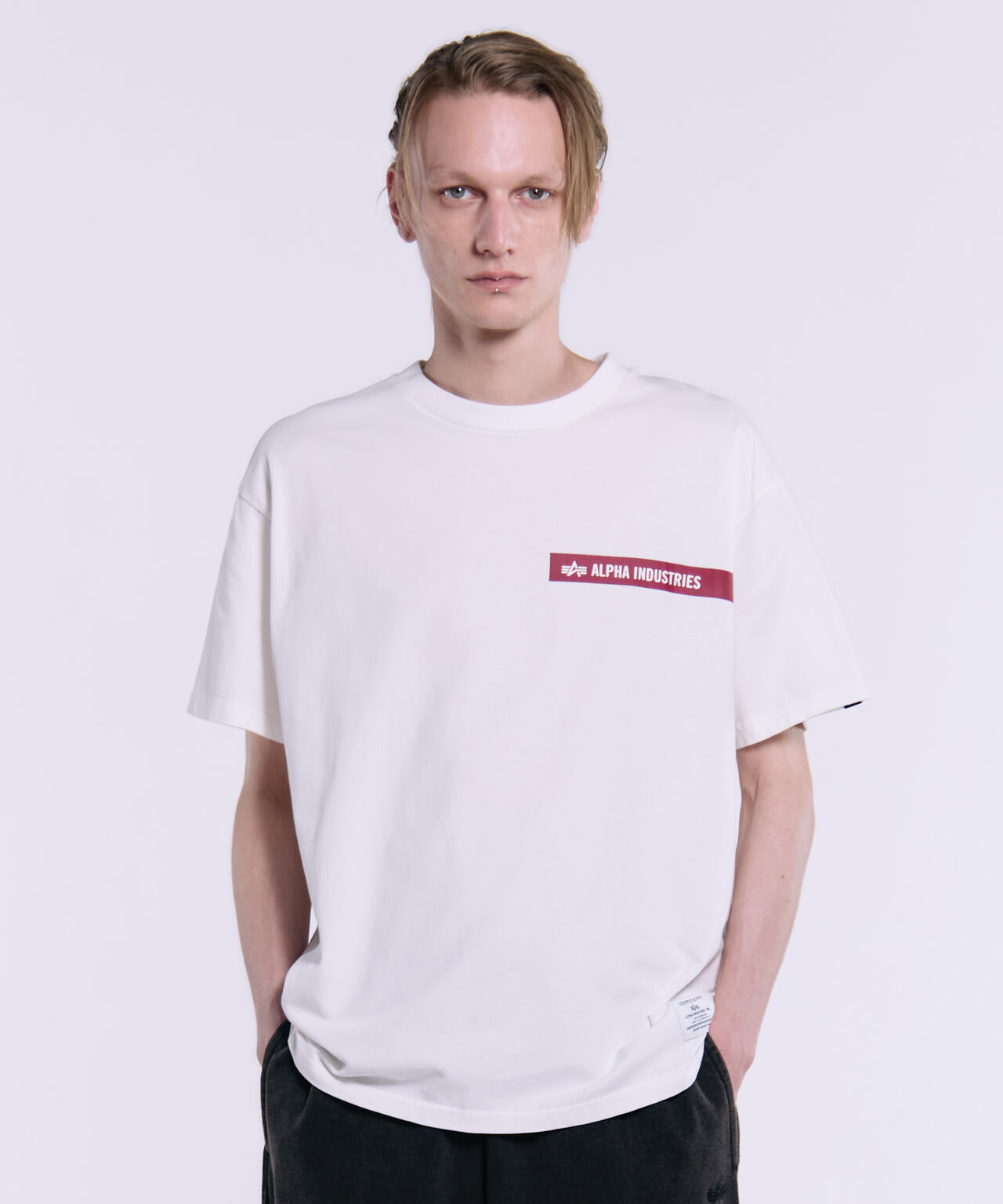 ALPHA RED RIBBON T-SHIRT