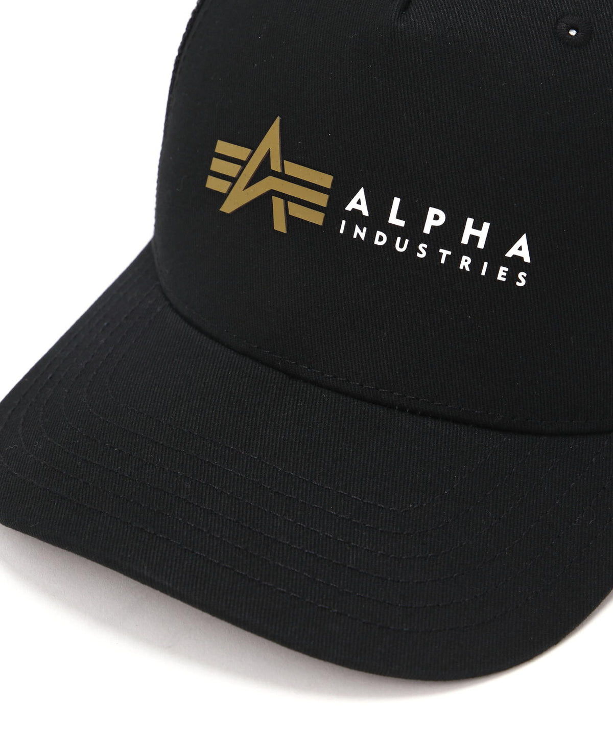 Alpha Label Trucker Cap / アルファ ラベル トラッカーキャップ