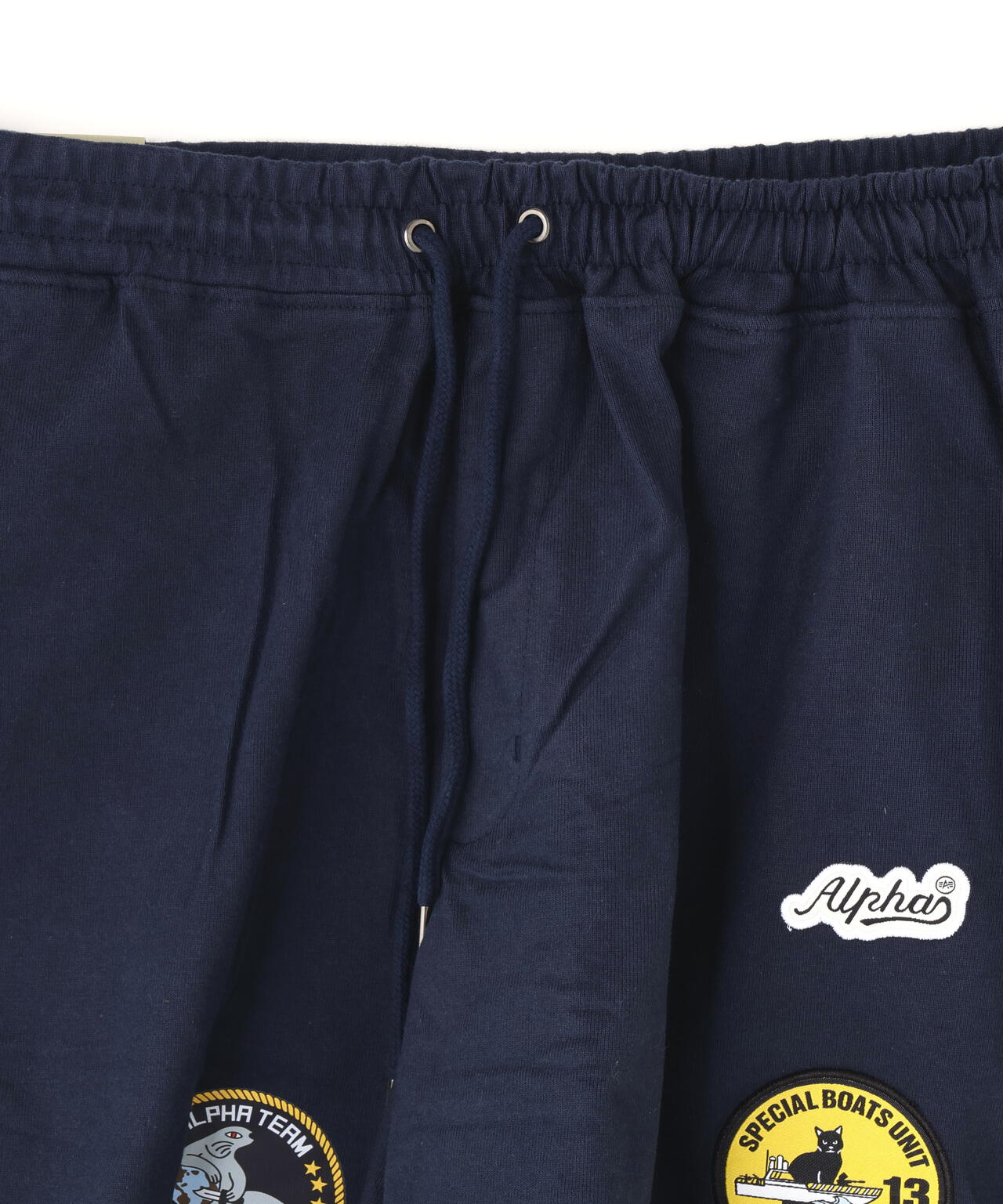 PATCHED JERSEY SHORT