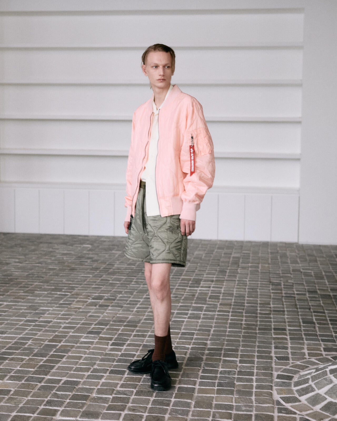 RELAXED QUILTED SHORT