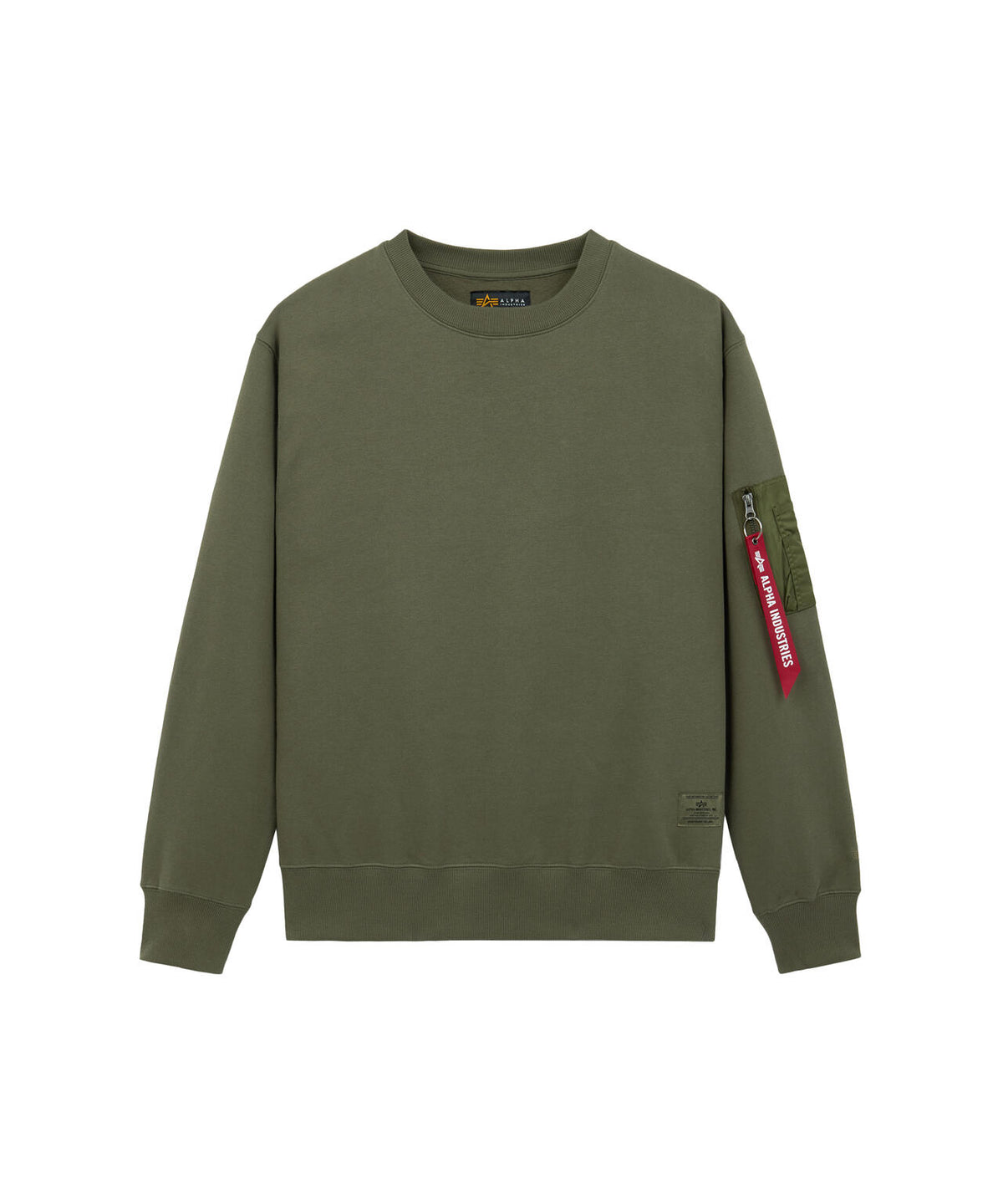 UTILITY POCKET CREW RELAXED FIT SWEATSHIRT / ユーティリティーポケット クルー