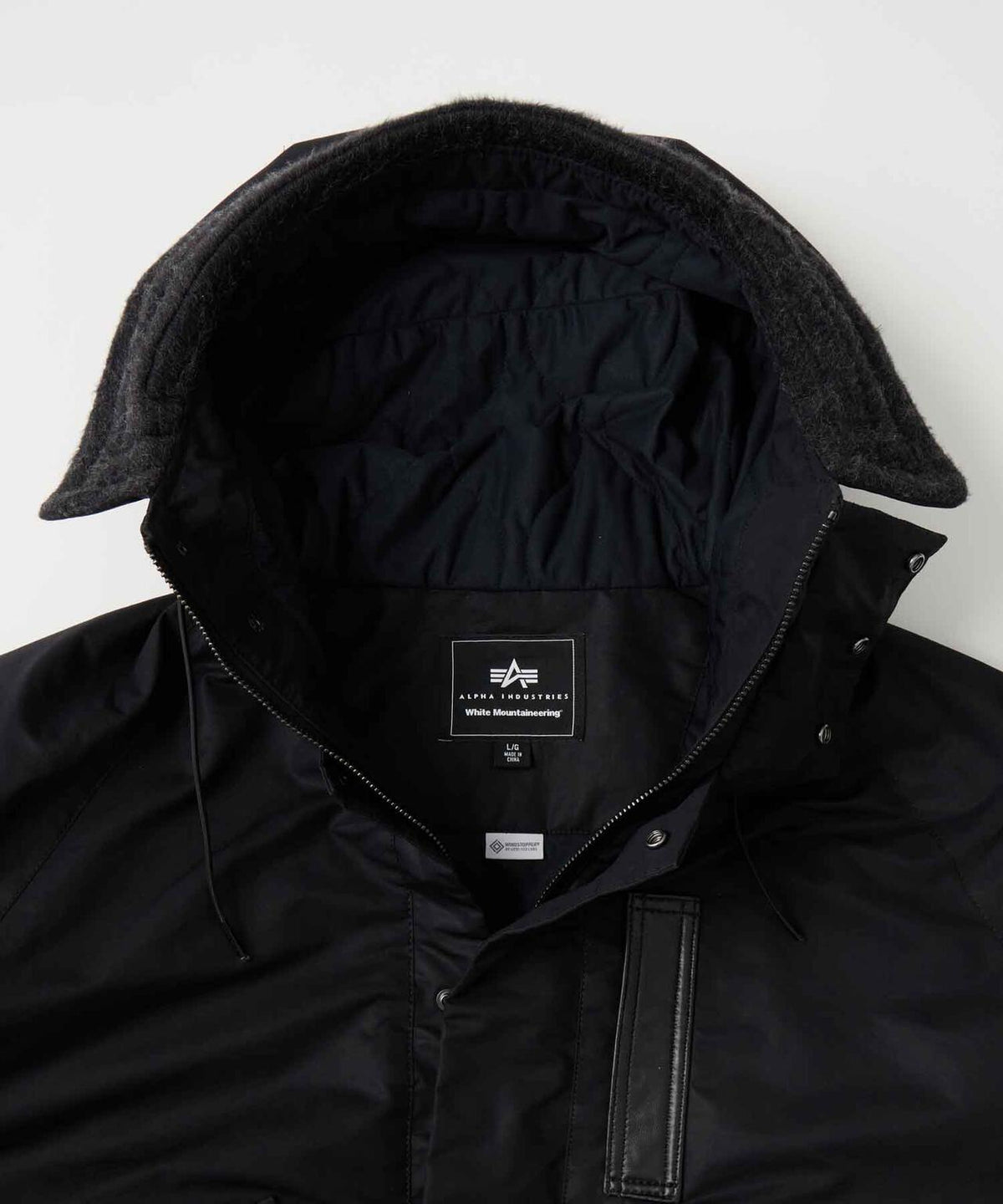 ×White Mountaineering ｜WINDSTOPPER HOODED COAT / ホワイトマウンテニアリングフーデットコート