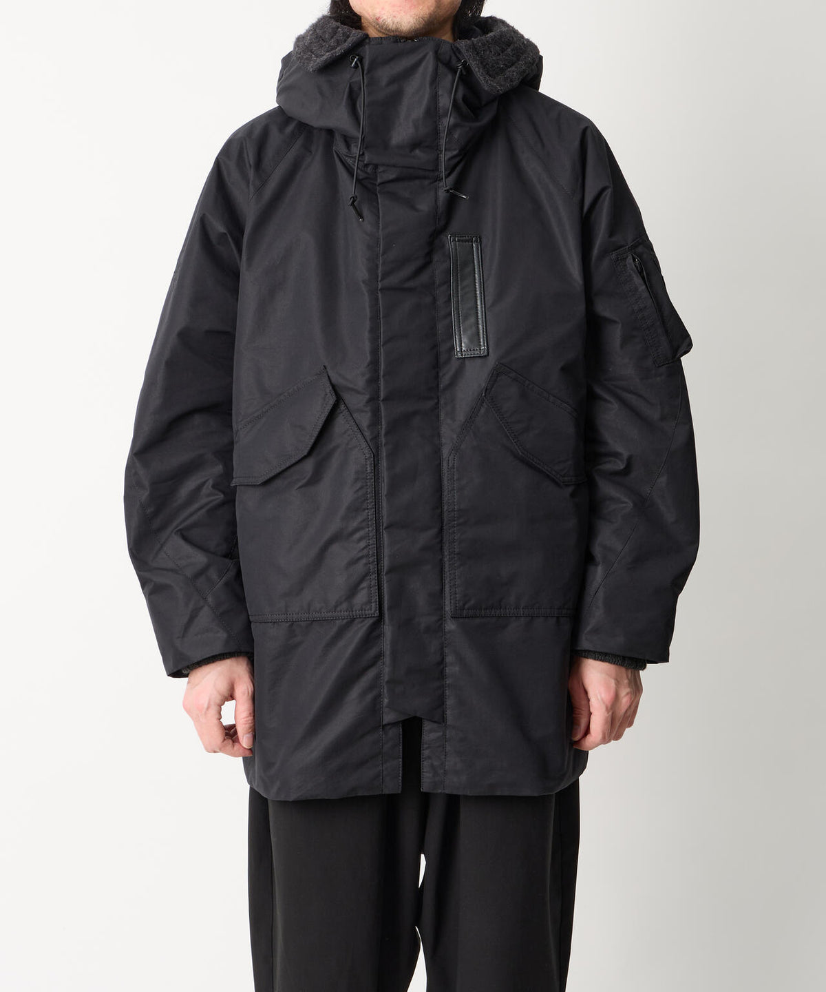 ×White Mountaineering ｜WINDSTOPPER HOODED COAT / ホワイトマウンテニアリングフーデットコート