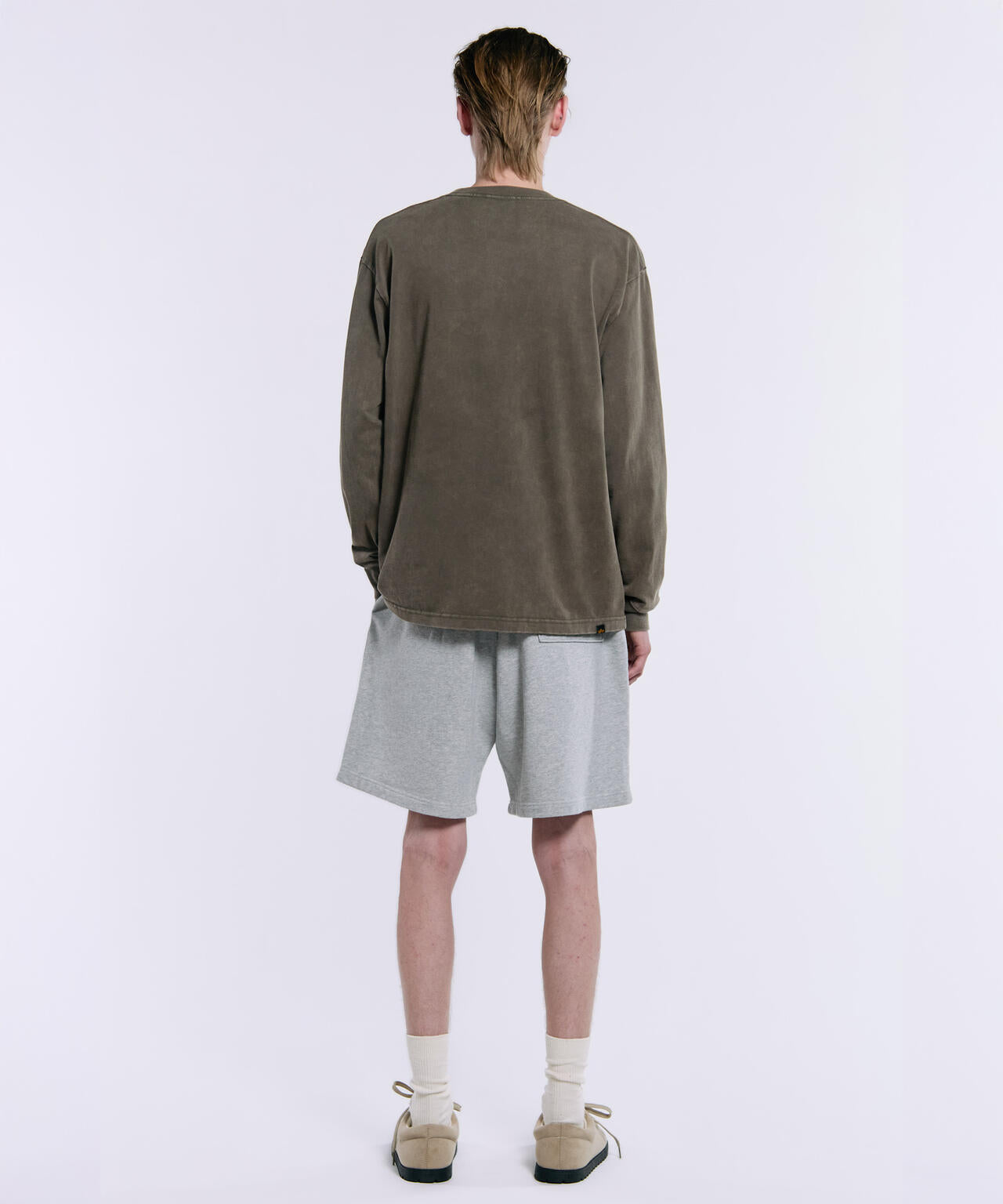 SNOW WASH SWEAT SHORTS