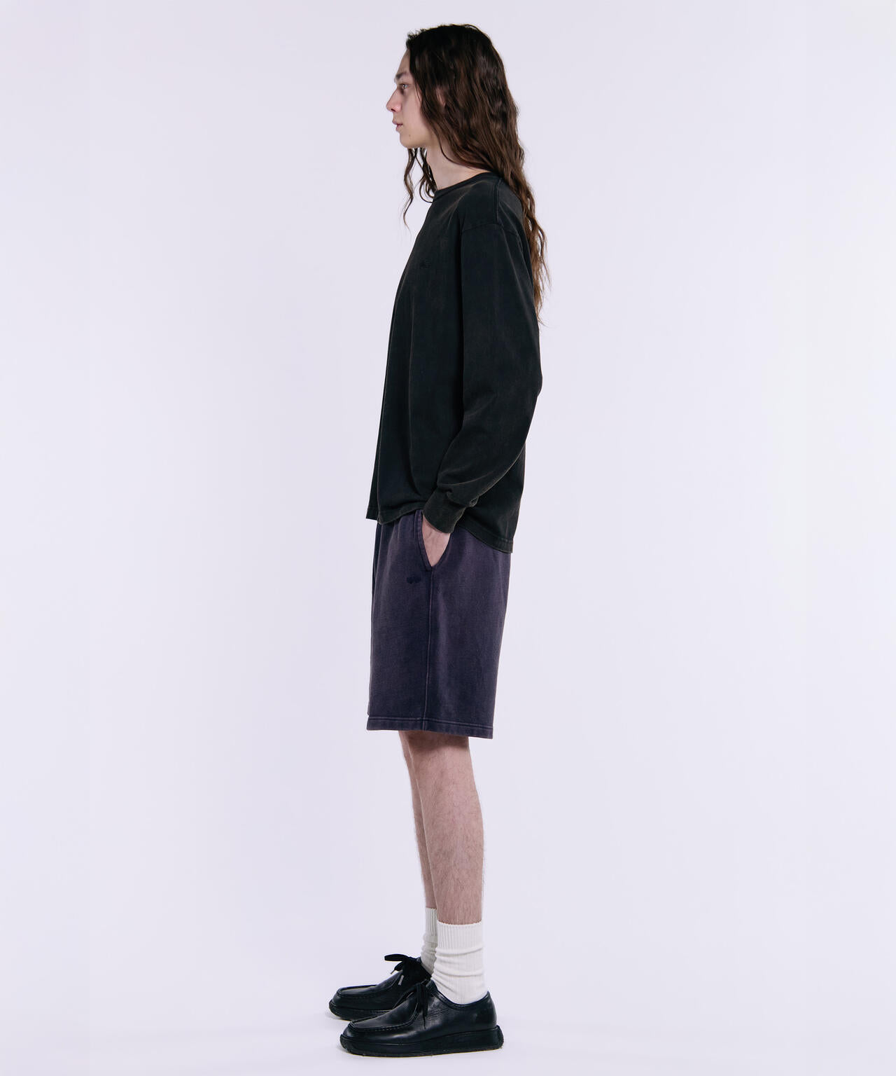 SNOW WASH SWEAT SHORTS