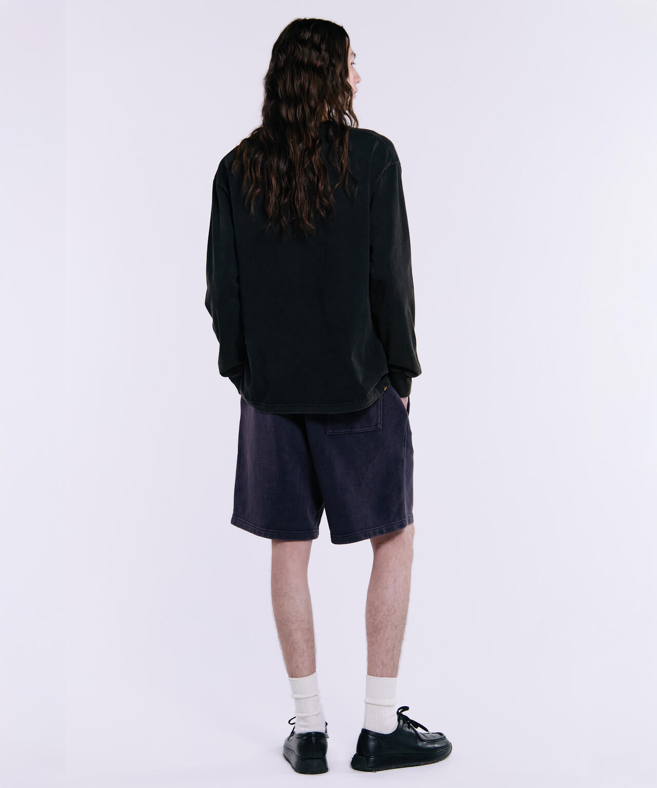 SNOW WASH SWEAT SHORTS