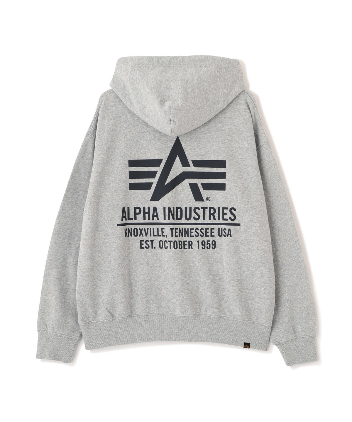 ALPHA RED RIBBON ZIP HOODIE / アルファ レッド リボン ジップ フーディー
