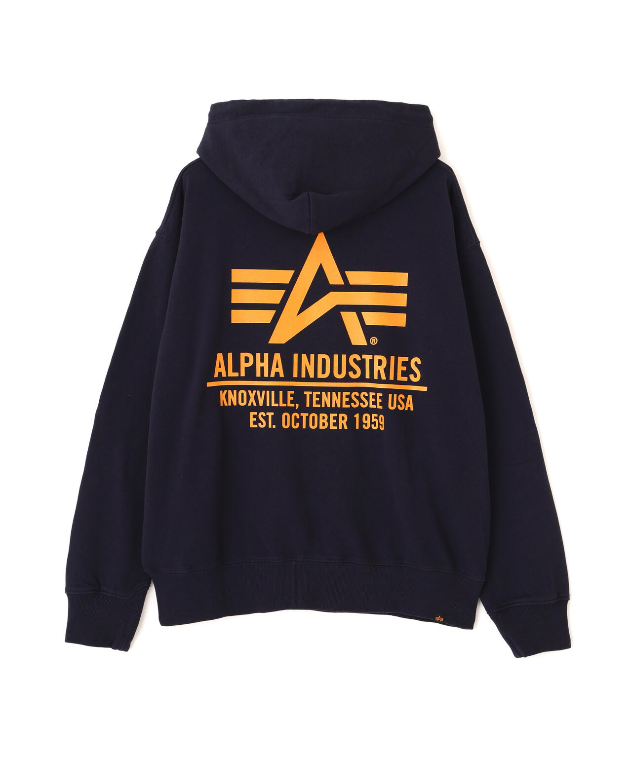 ALPHA RED RIBBON ZIP HOODIE
