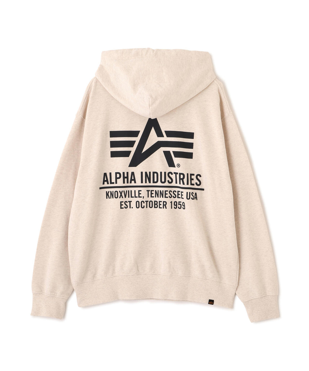 ALPHA RED RIBBON ZIP HOODIE / アルファ レッド リボン ジップ フーディー