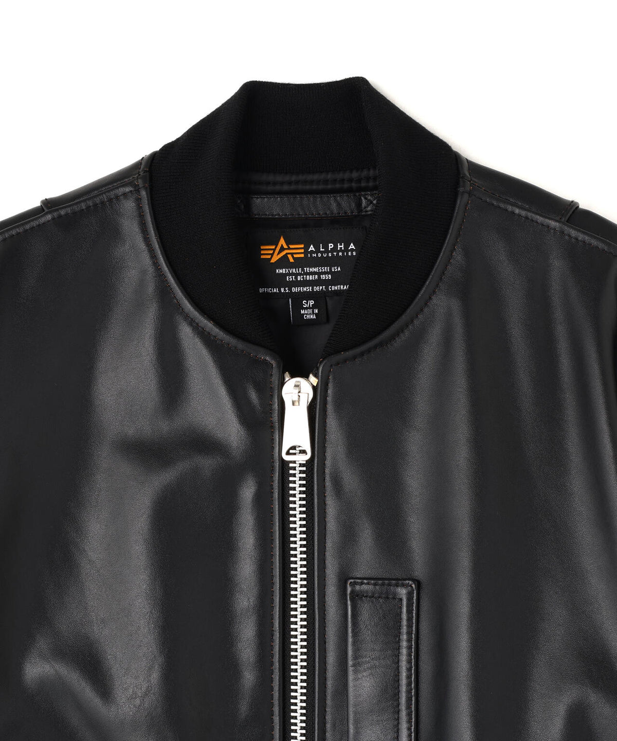 LEATHER MA‐1 FLIGHT JACKET / |レザー エムエーワン フライト ジャケット