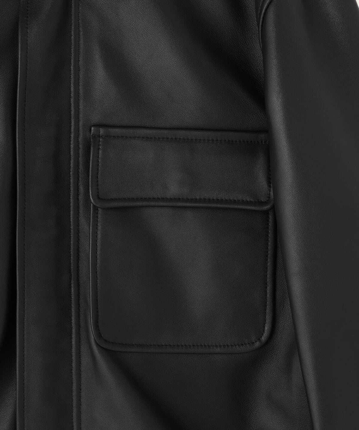 LEATHER LIGHT AVIATOR JACKET / レザー ライト アビエイタージャケット