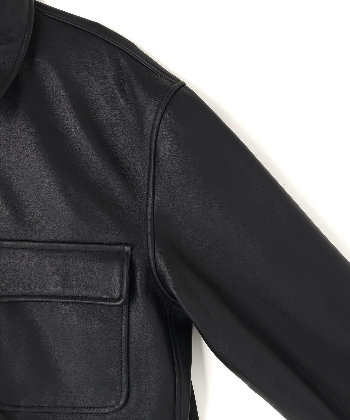LEATHER LIGHT AVIATOR JACKET / レザー ライト アビエイタージャケット