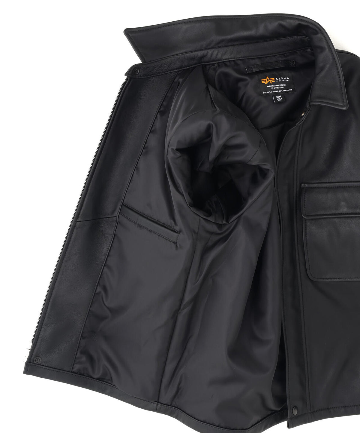 LEATHER LIGHT AVIATOR JACKET / レザー ライト アビエイタージャケット