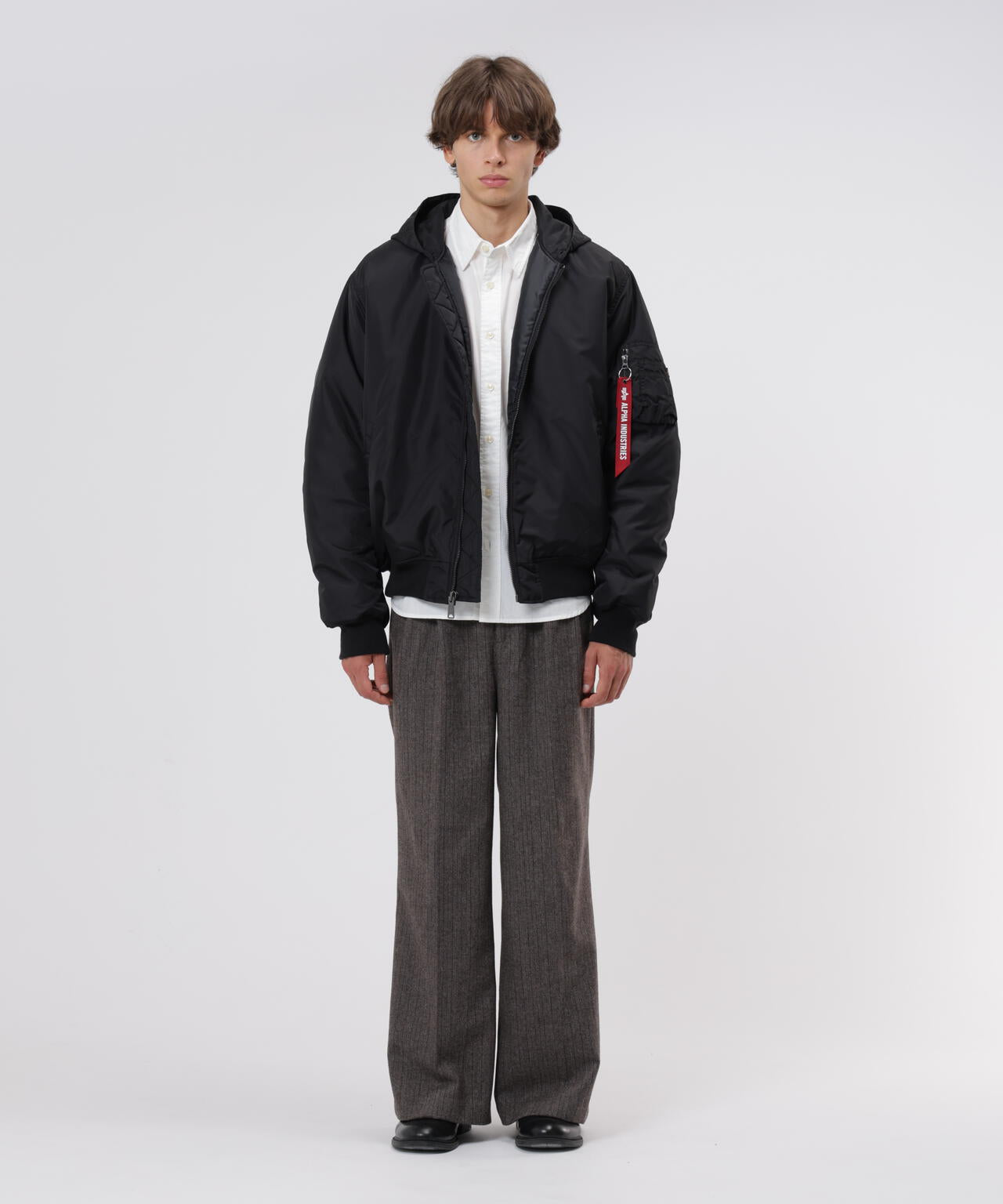 187cm C:80 W:70 H:91 着用サイズ：L